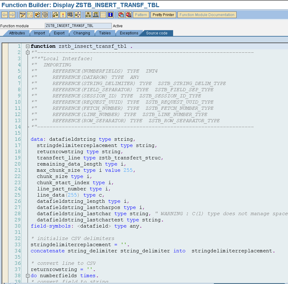 setup.create function module11