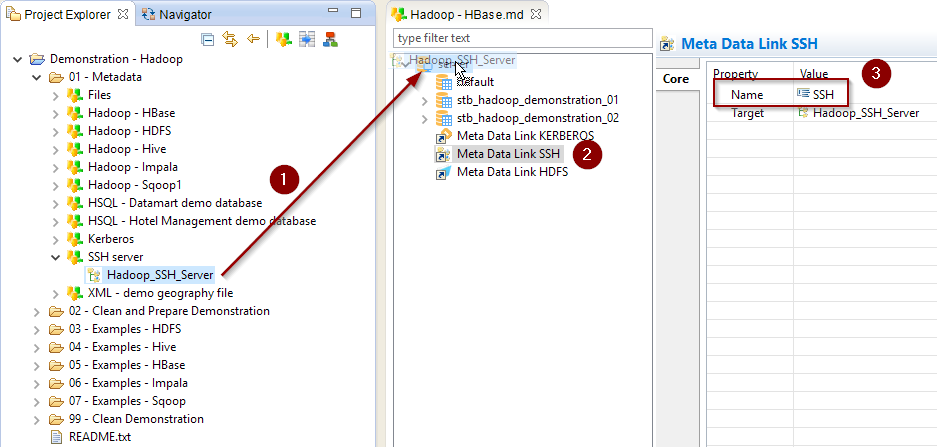 importtsv tool ssh link