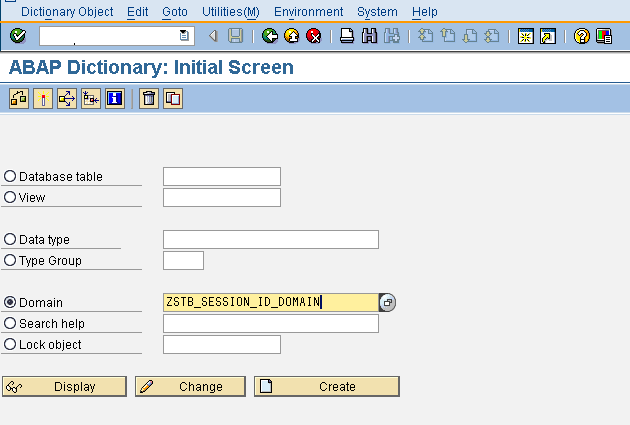 Screenshot of setup procedure