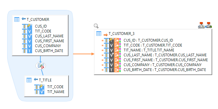 getting started vertica mapping example 1