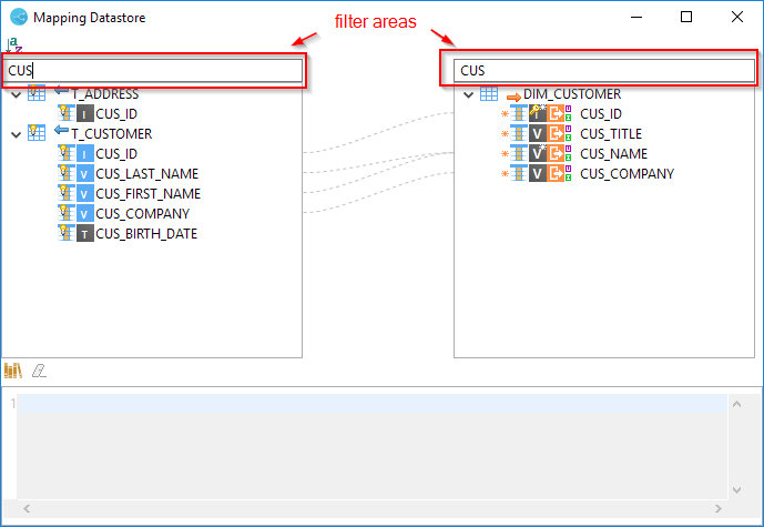 Mappings - the Mapper utility procedure screenshot