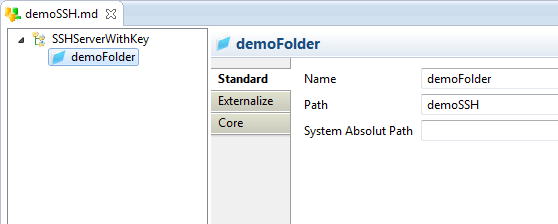 Properties for the SSH metadata