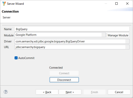 getting started bigquery metadata connect