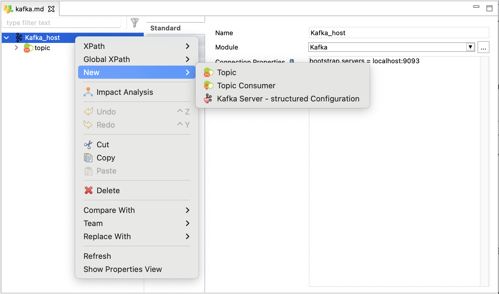 getting started kafka structured consumer