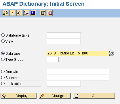 Screenshot of setup procedure