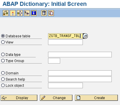 Screenshot of setup procedure