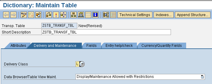 Screenshot of setup procedure