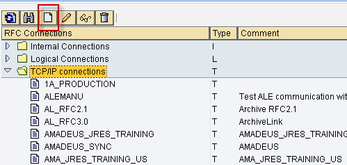 Screenshot of setup procedure