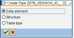 Screenshot of setup procedure