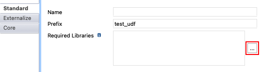 mappings udf libraries