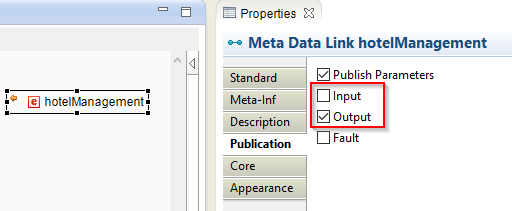 Screenshot of a process parameter properties window