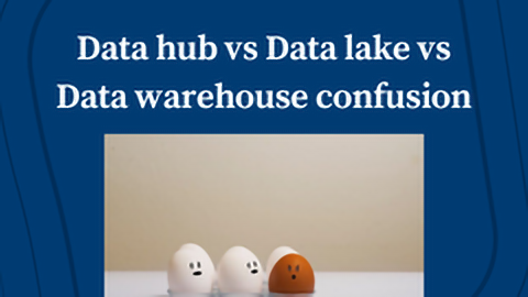 Clearing Up the Data Hub vs Data Lake vs Data Warehouse Confusion
