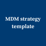 Modèle de stratégie de gestion des données de référence