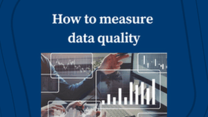 How to Measure Data Quality