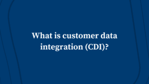 What is Customer Data Integration (CDI)?