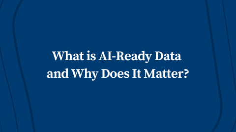 Webinar: What is AI-Ready Data and Why Does It Matter?