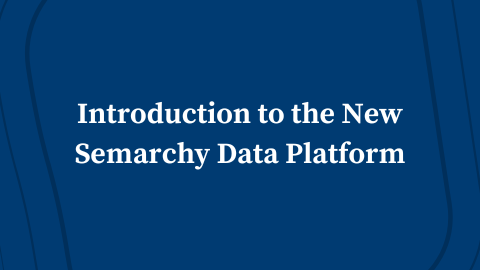 Introduction to the New Semarchy Data Platform