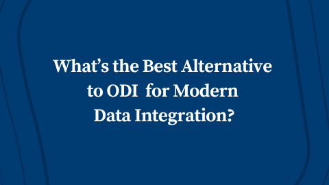 Webinar: What’s the Best Alternative to ODI for Modern Data Integration?