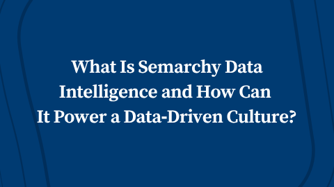 Video: What Is Semarchy Data Intelligence and How Can It Power a Data‑Driven Culture?