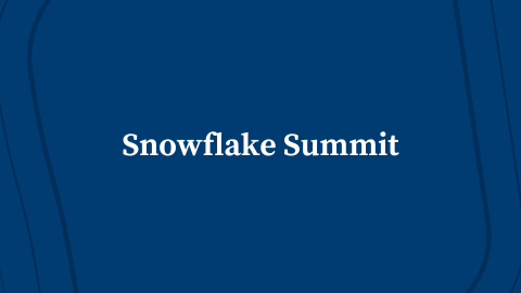 Snowflake Summit 2026