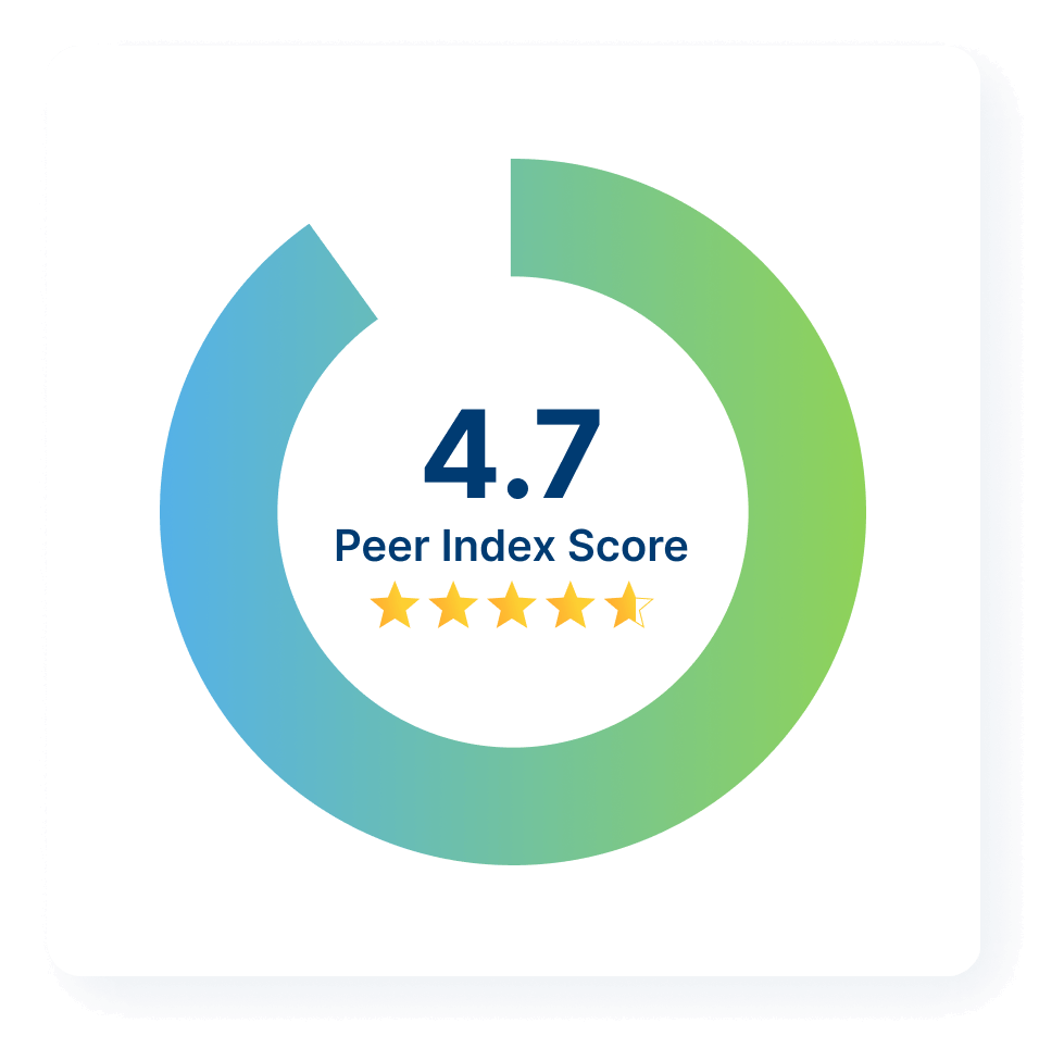 peer insights graphic rating