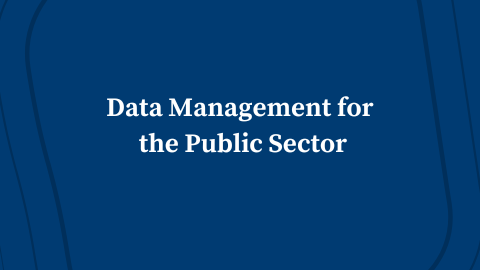 Data Management for the Public Sector - Semarchy