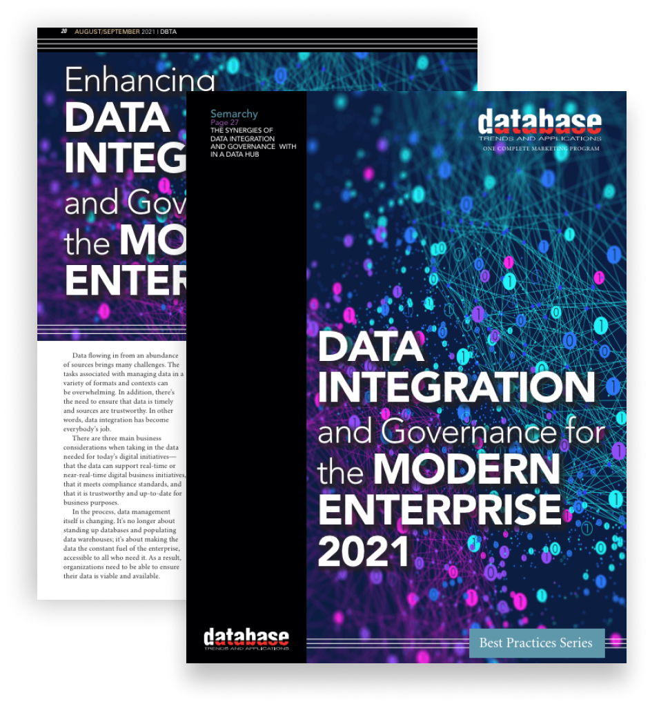 Data Integration and Governance for the Modern Enterprise 2021 cover image