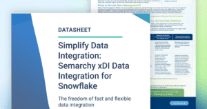 Simplify Data Integration: Semarchy to Snowflake