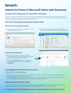 Unlock the Power of Microsoft Fabric with Semarchy